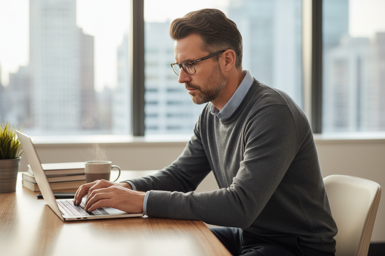 Семейная пара в прогрессивных очках